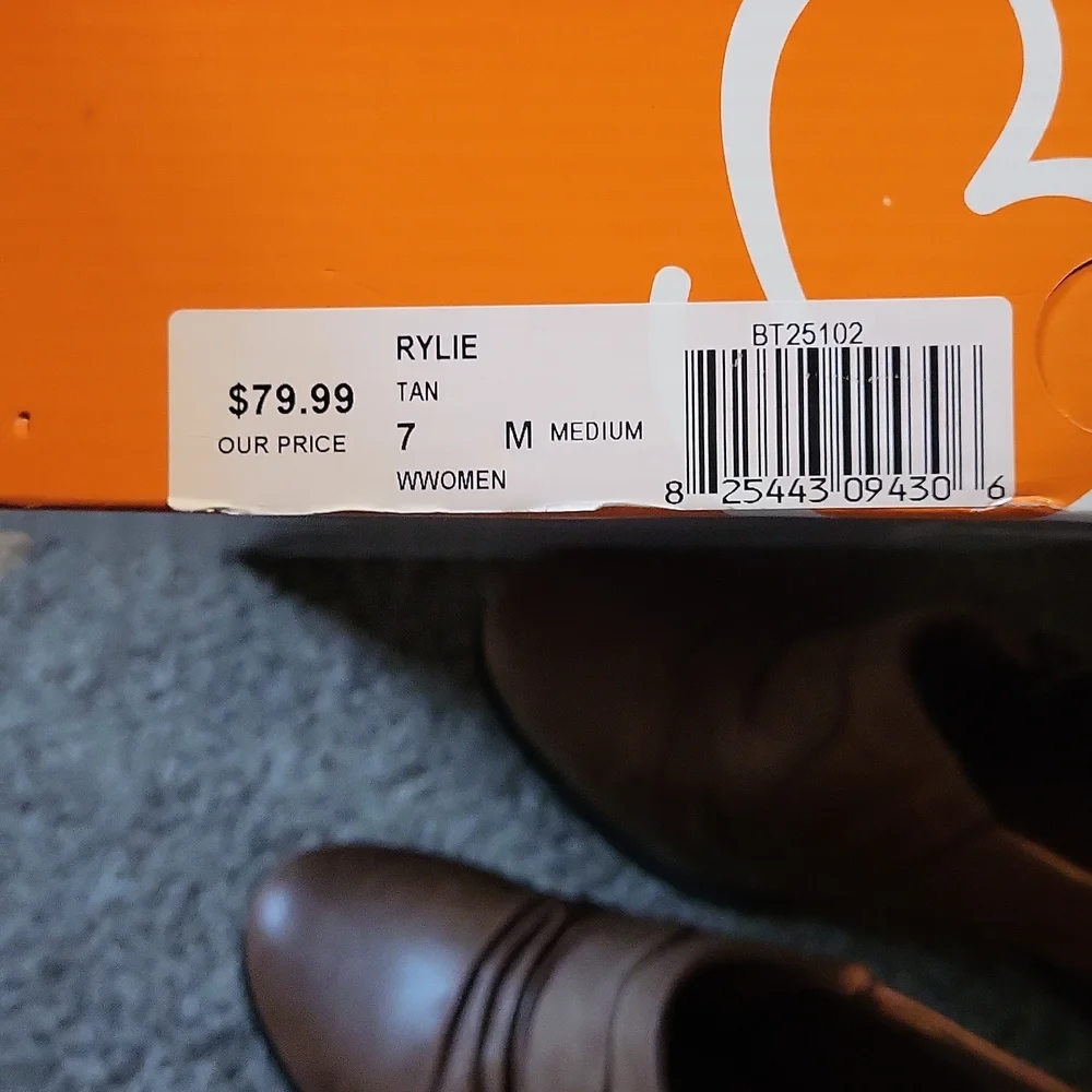 Baretraps Ryle tan size 7 - Picture 3 of 6